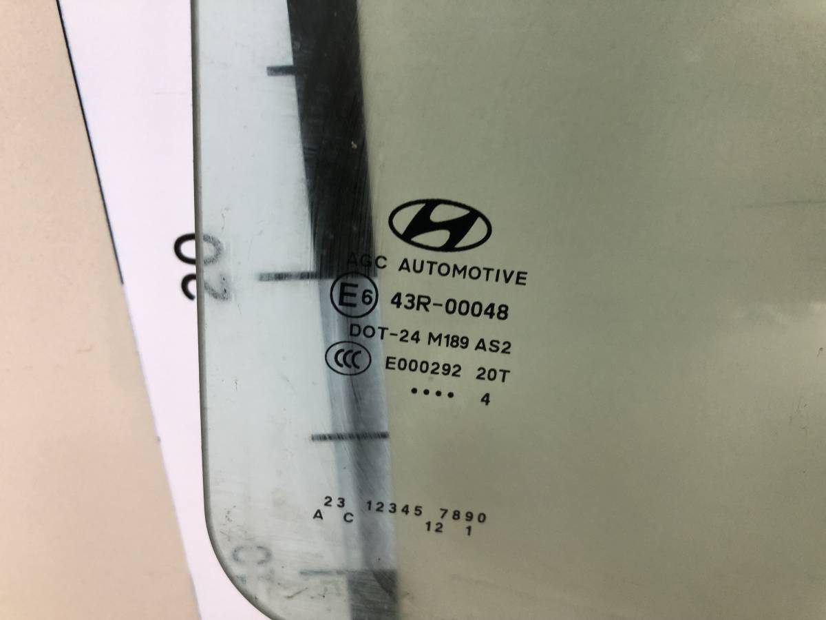 Стекло двери задней правой Hyundai ix35 (LM) 2010-2015