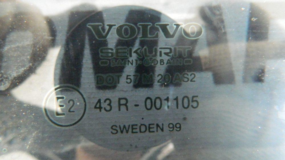 Стекло кузовное глухое левое для Volvo S80 (TS, TH, KV) 1998-2006