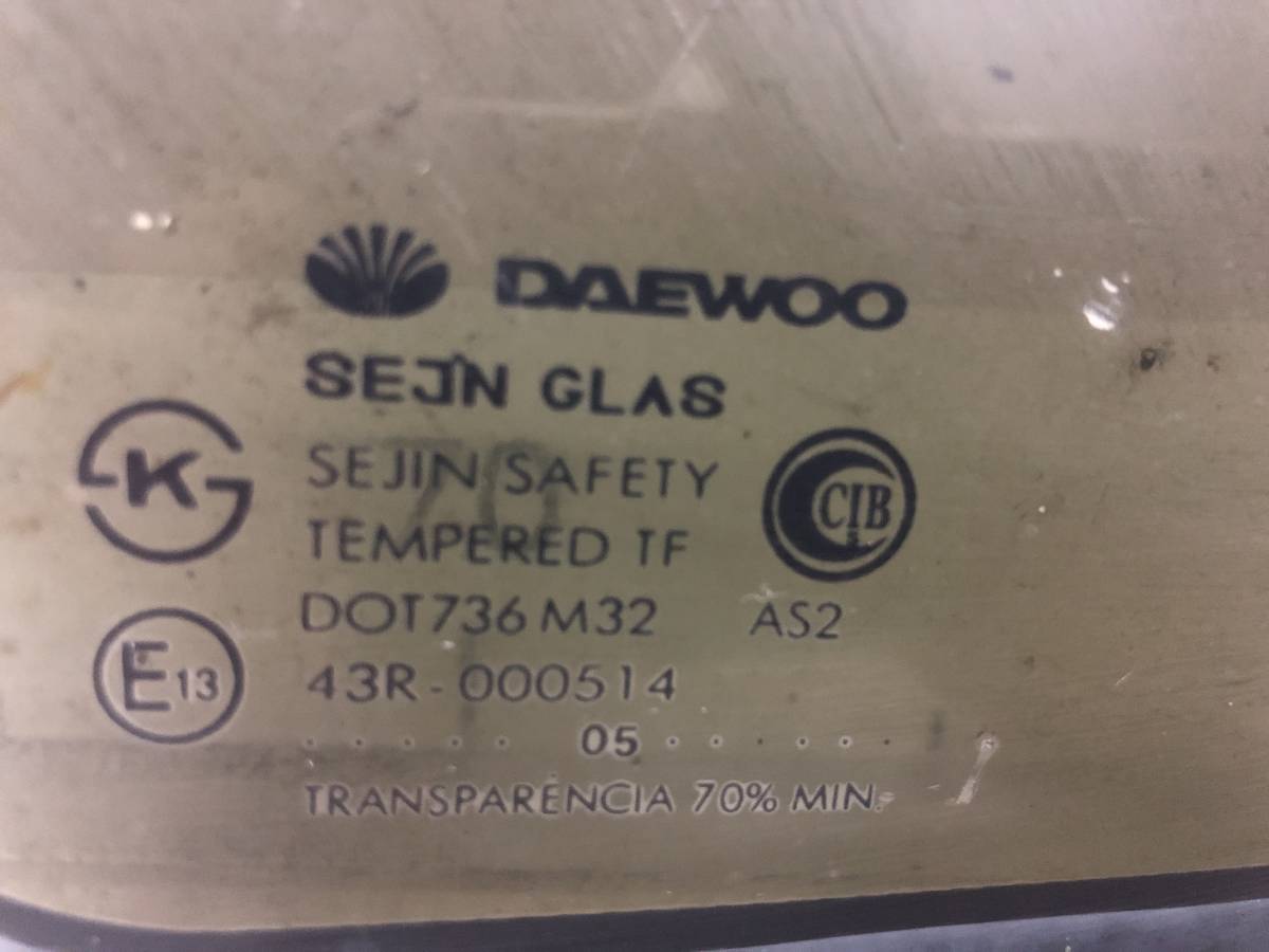 Стекло кузовное глухое левое Daewoo Nexia (N100/N150) 1995-2016
