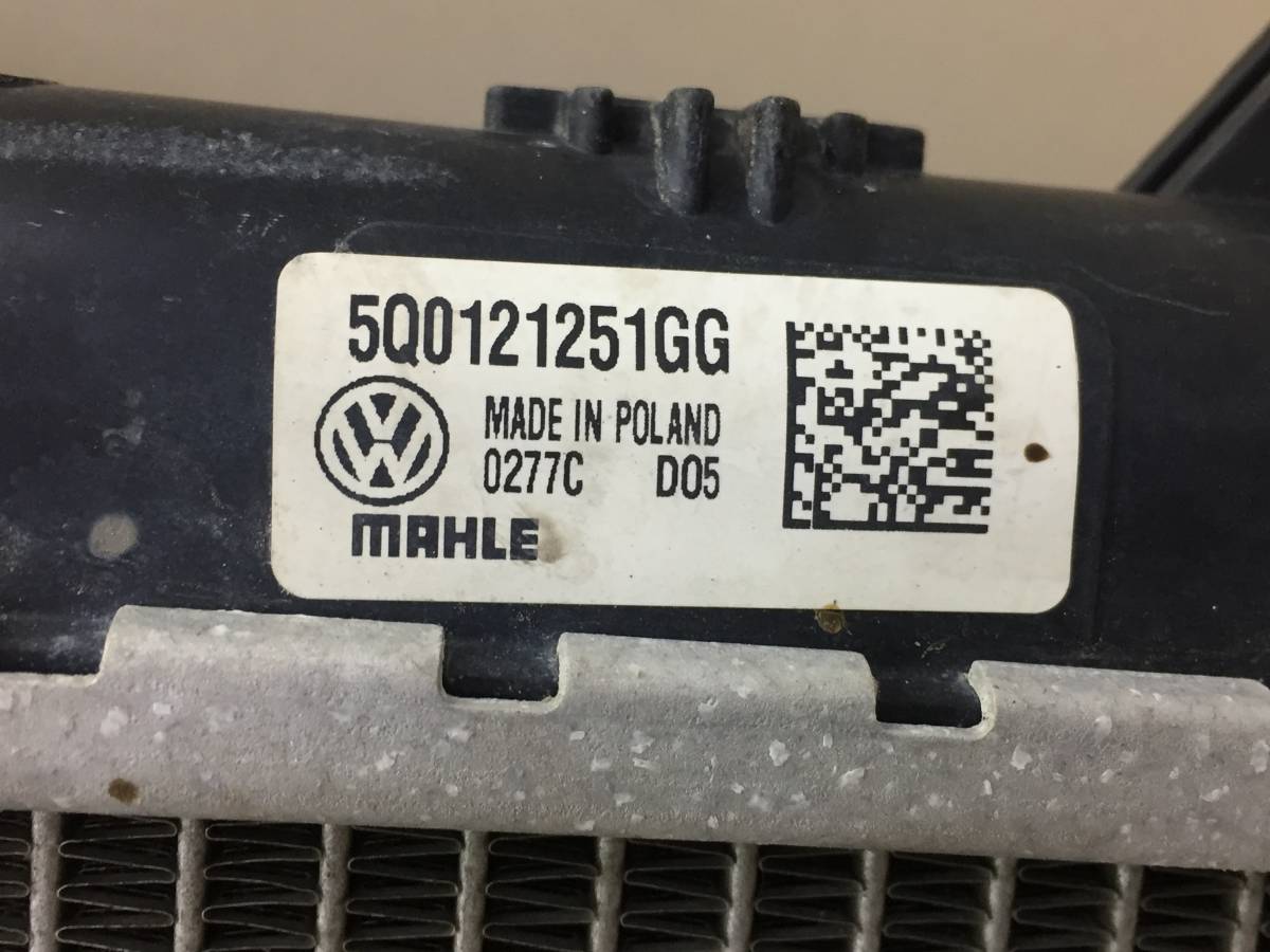 Радиатор охлаждения двигателя Volkswagen Tiguan 2017>