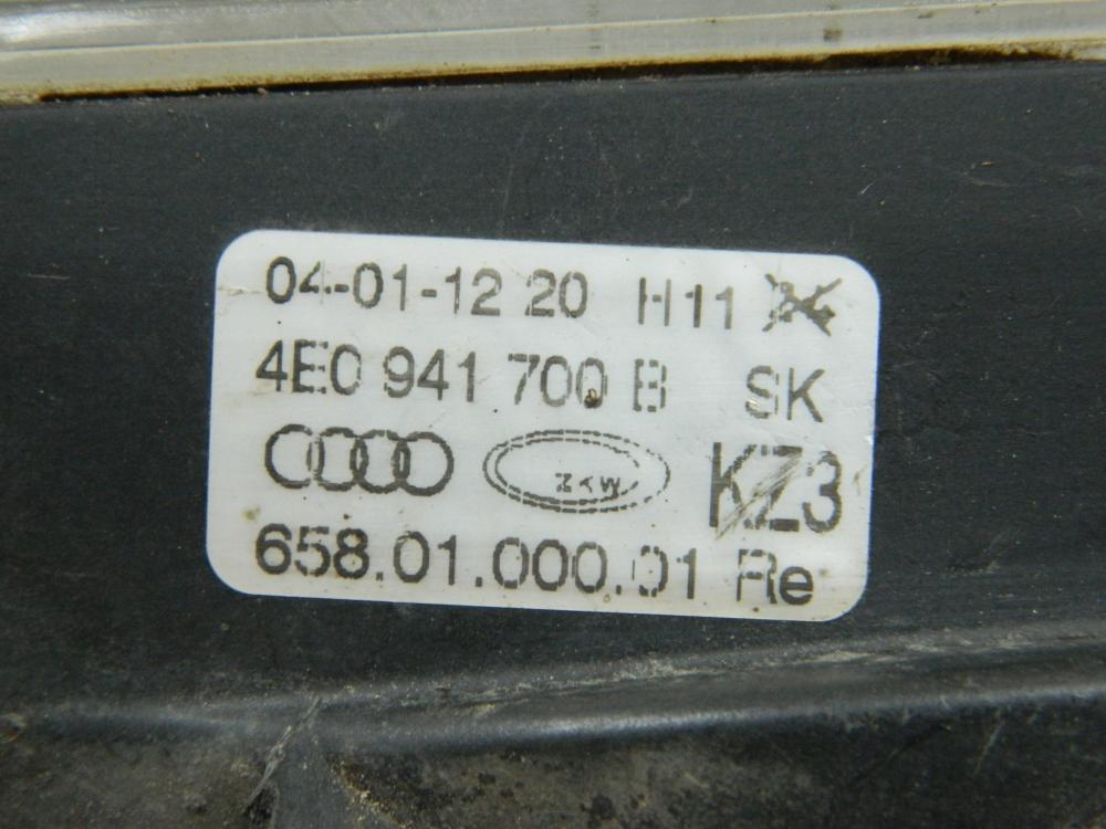 Фара противотуманная правая для Audi A8 (D3, 4E) 2002-2010