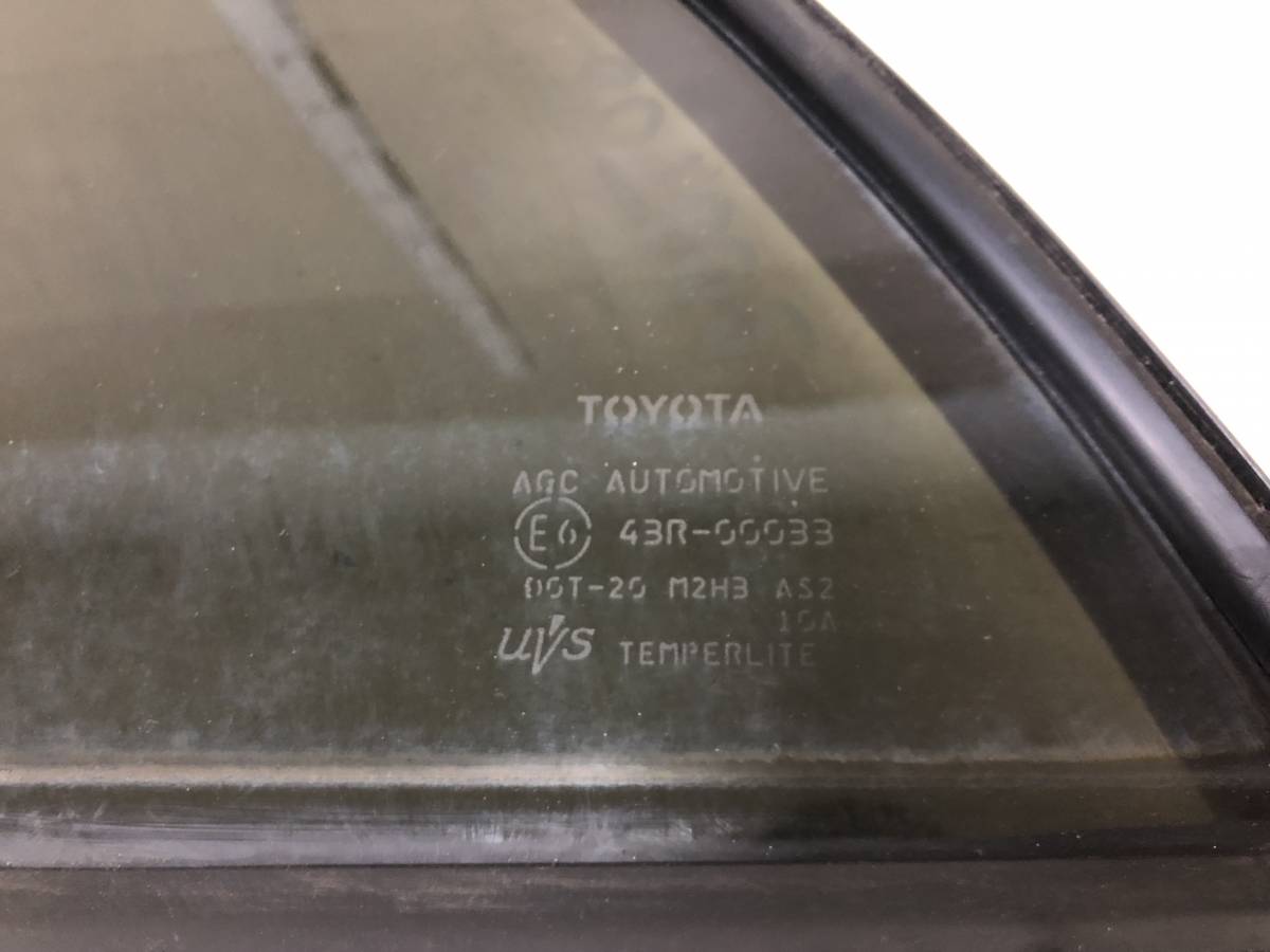 Стекло двери задней левой (форточка) Toyota Corolla E150 2006-2013