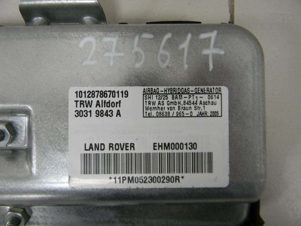 Подушка безопасности в дверь для Land Rover Range 3 (LM) 2002-2012