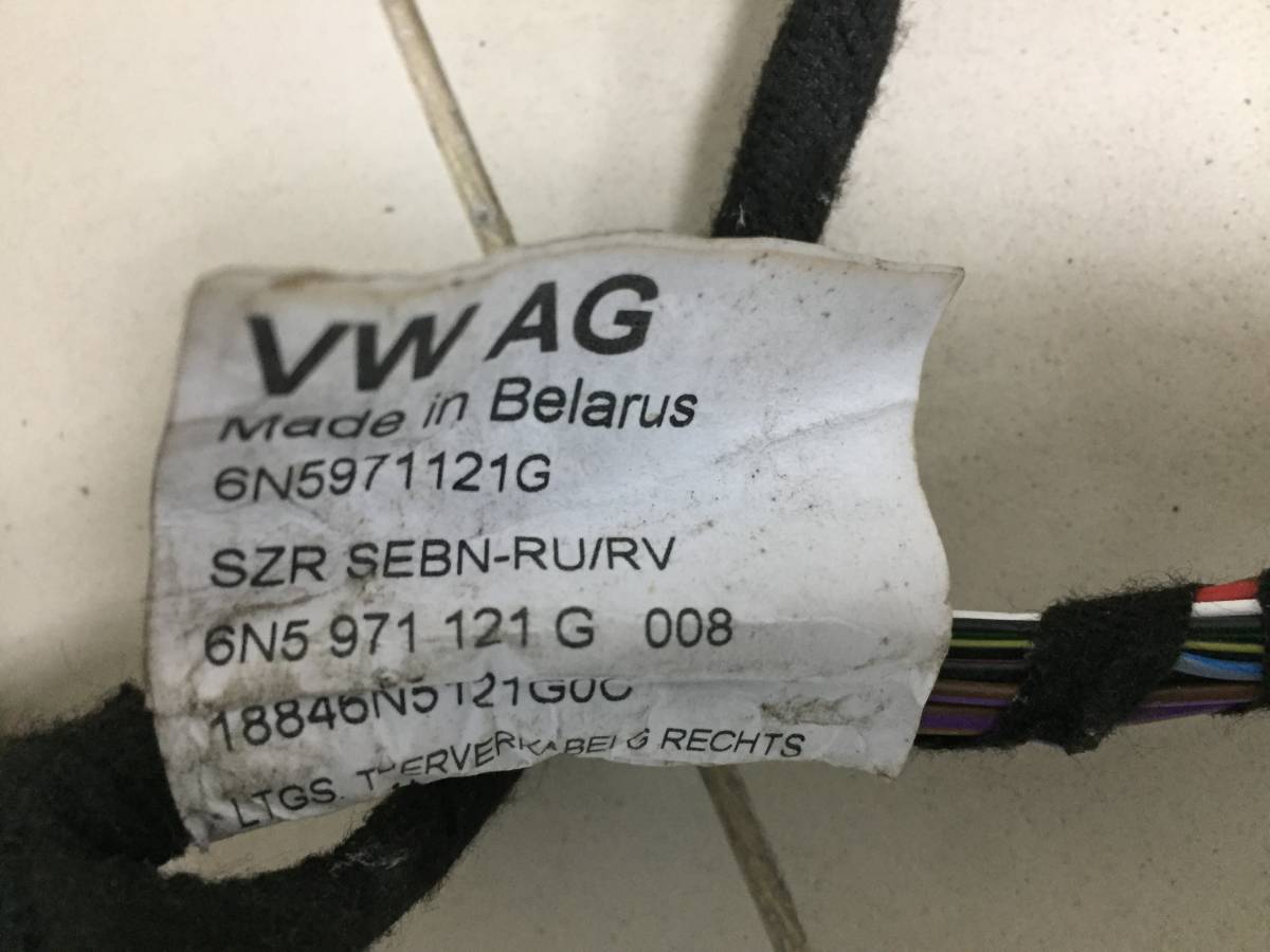 Проводка двери Volkswagen Polo (Mk6) 2020>