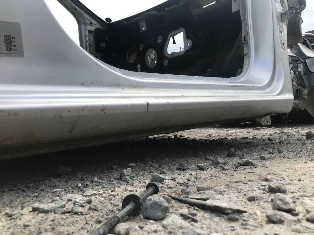 Порог со стойкой правый Chevrolet Cobalt (T250) 2011-2015