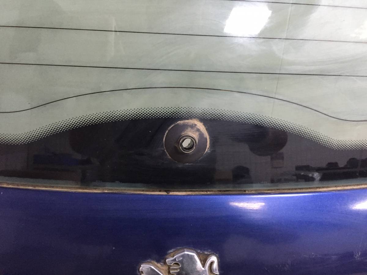 Дверь багажника со стеклом Peugeot 207 2006-2013