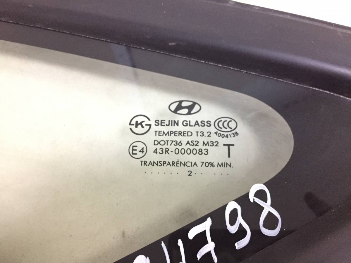 Стекло кузовное глухое левое Hyundai ix35 (LM) 2010-2015
