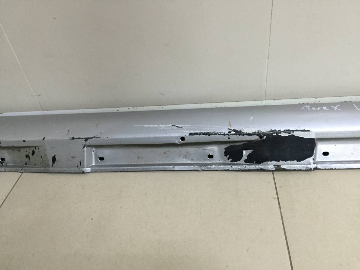 Накладка на порог (наружная) Toyota Mark X 2009-2012