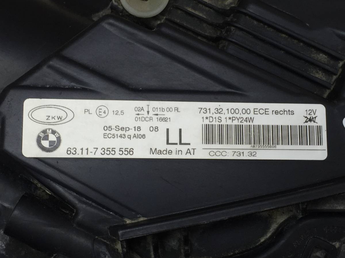 Фара правая BMW 3-series F34 GT 2012>