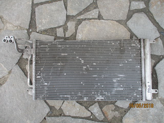 Радиатор кондиционера (конденсер) для Volkswagen Polo (Sed RUS) 2011>