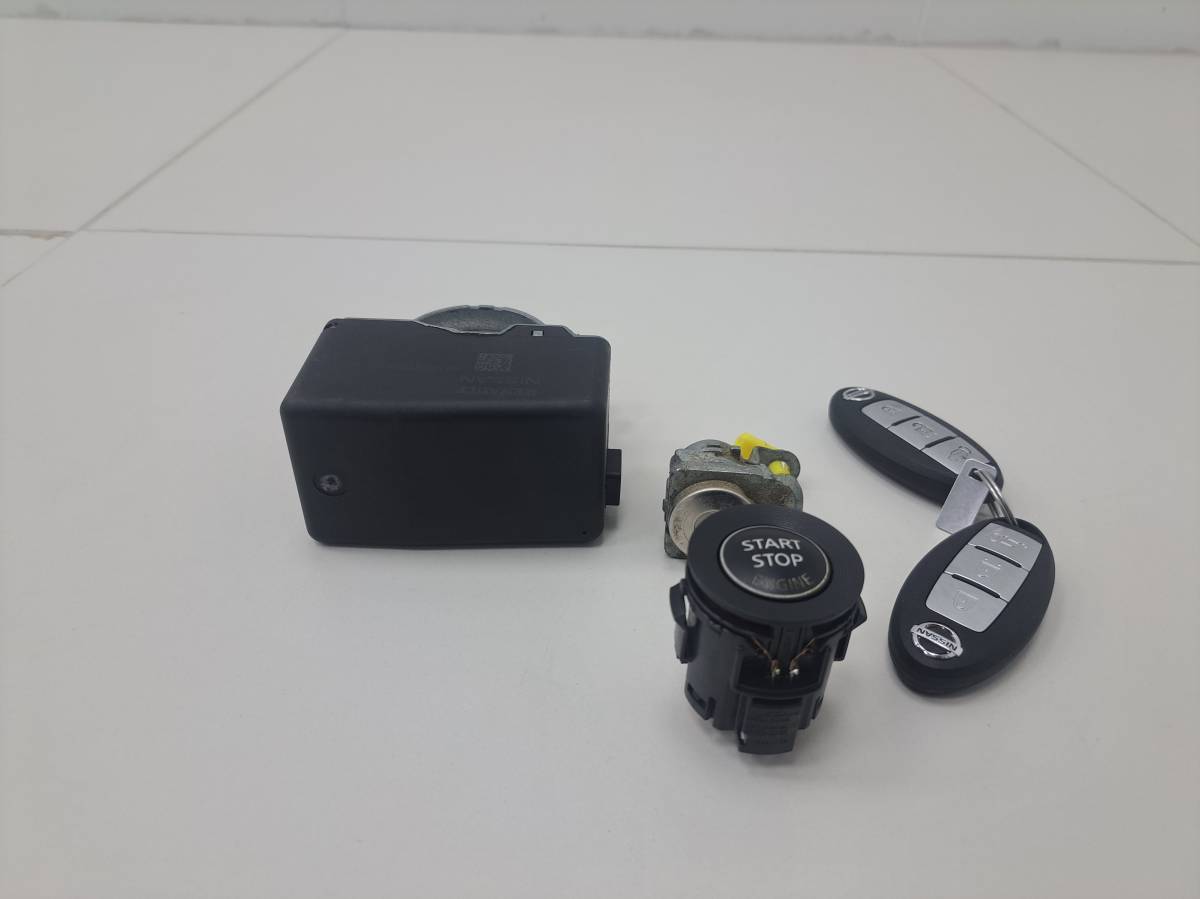 Замок зажигания (комплект) Nissan X-Trail 3 (T32) 2014> Замок зажигания (комплект) Nissan X-Trail 3 (T32) 2014>