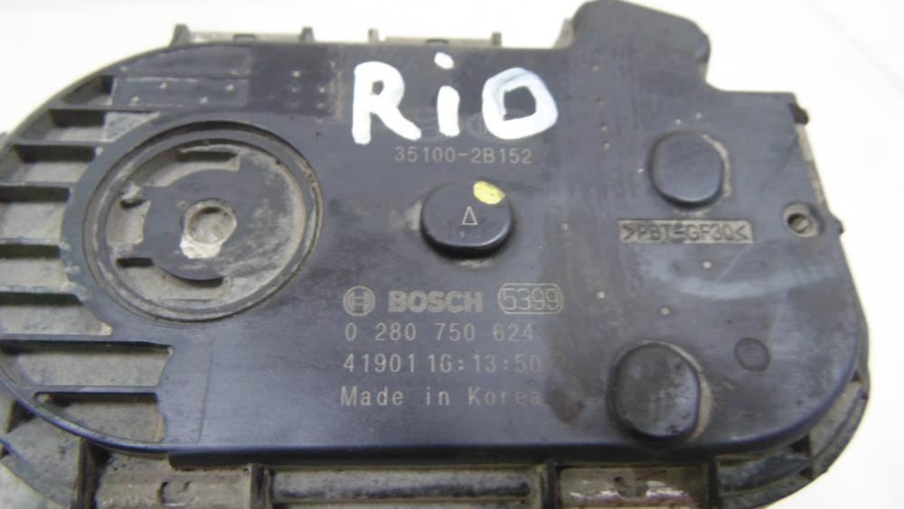 Заслонка дроссельная электрическая для Kia Rio 3 (UB) 2011-2017