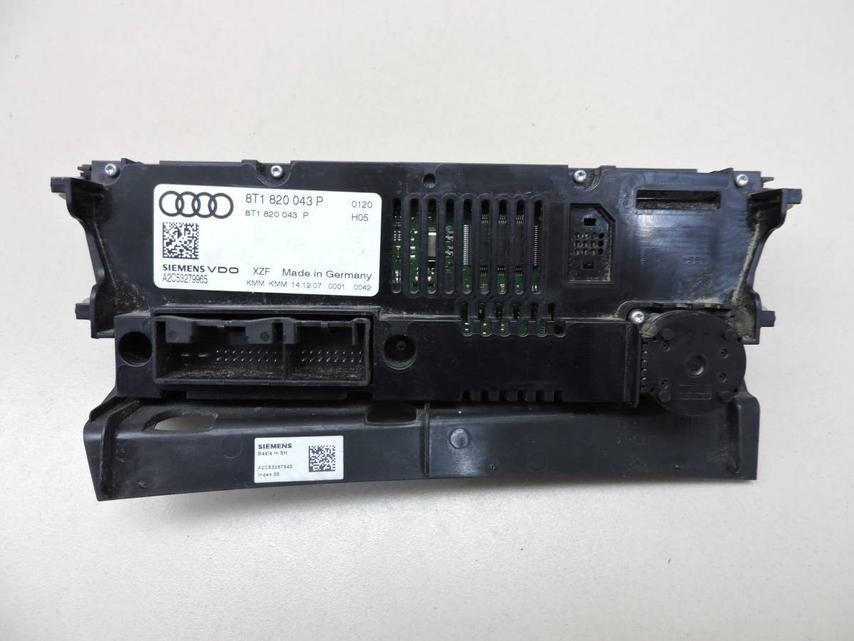 Блок управления климатической установкой Audi A4 (B8) 2007-2015