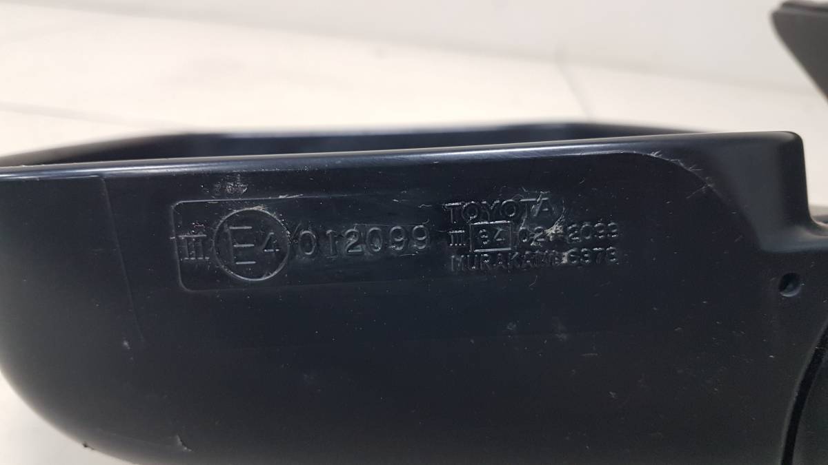 Зеркало левое механическое Toyota Land Cruiser (J100) 1998-2007