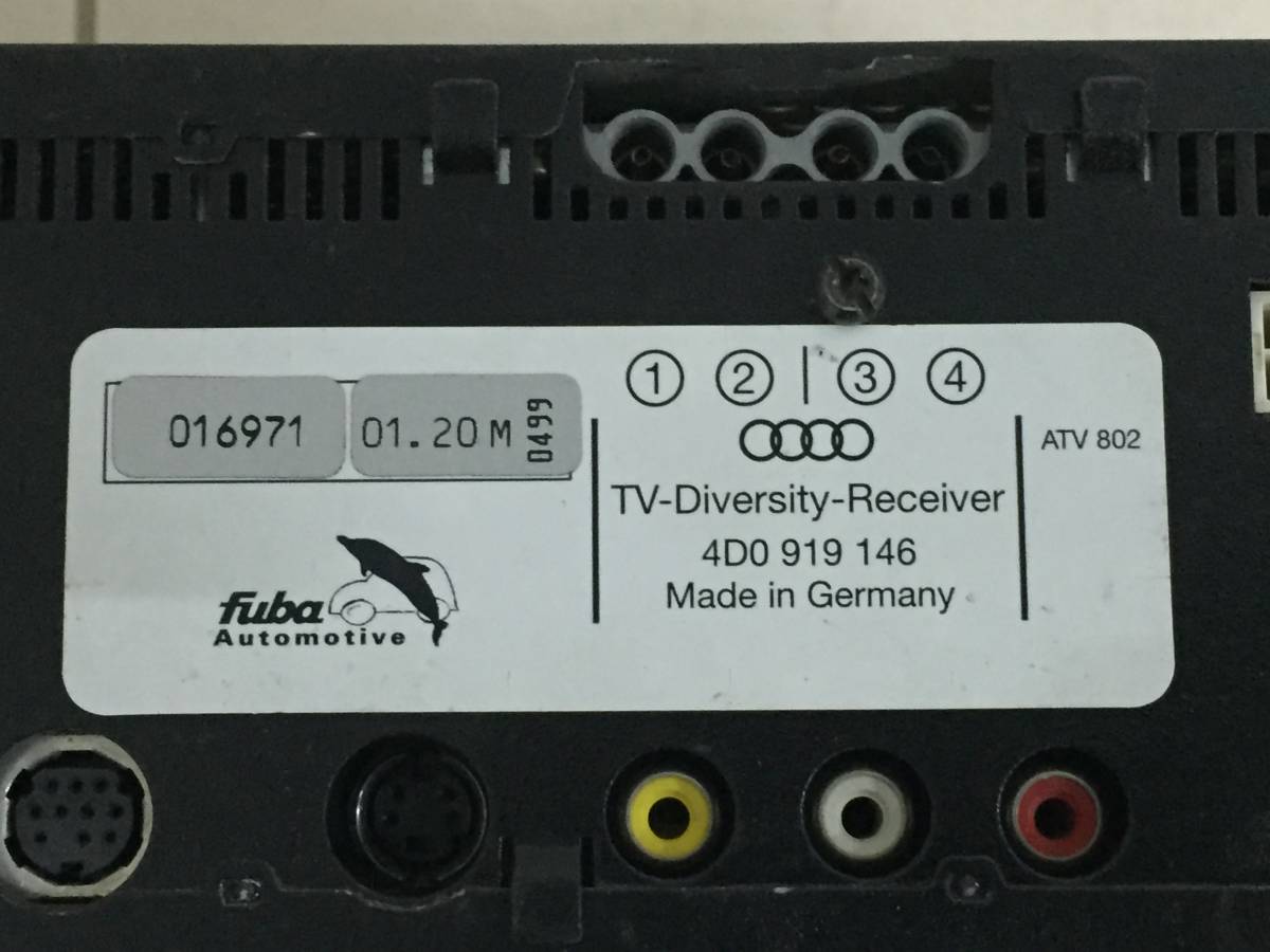 TV-тюнер Audi A4 (B5) 1994-2001