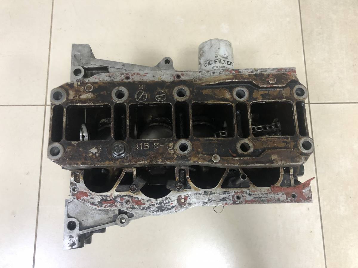 Блок двигателя Nissan March (K11) 1992-2002