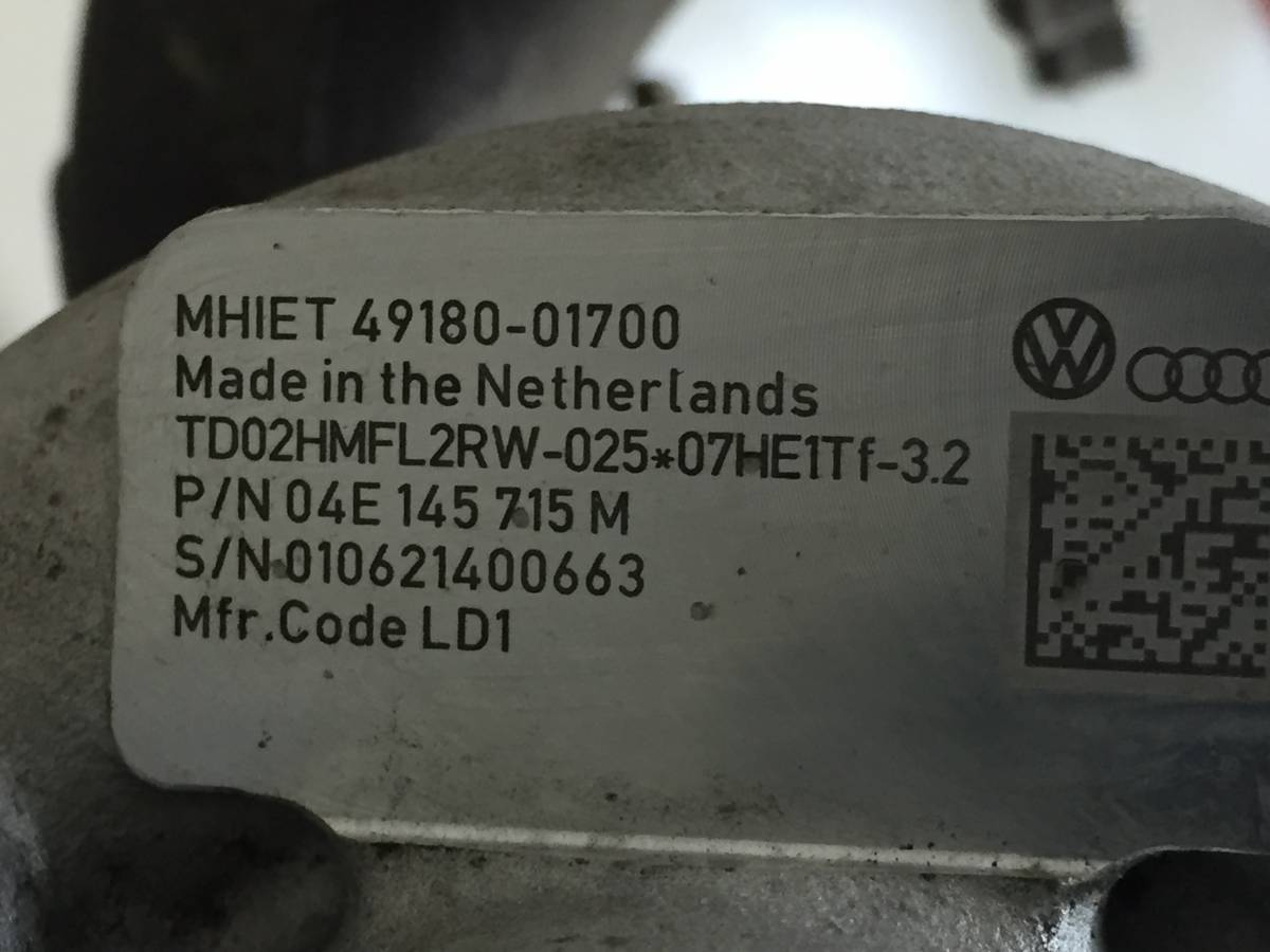 Турбокомпрессор (турбина) Volkswagen Taos 2020>