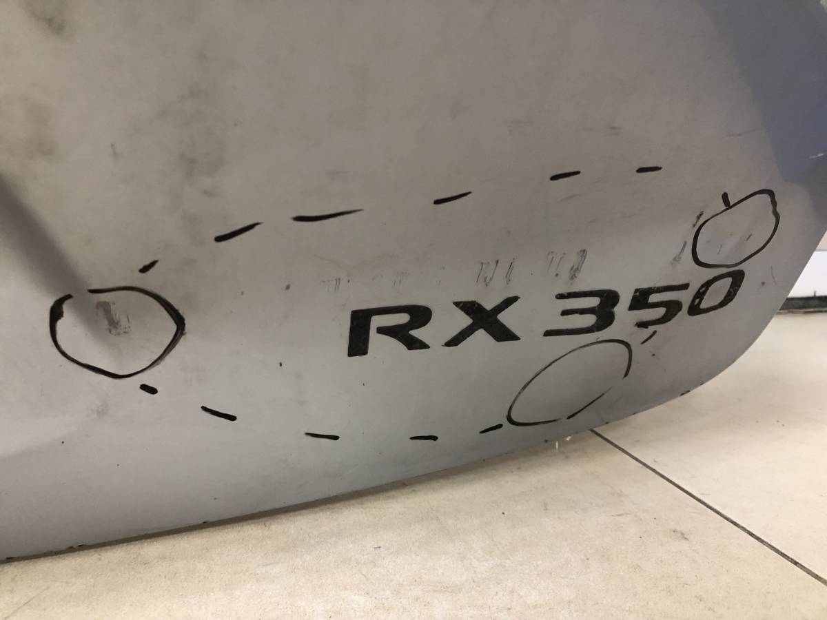 Дверь багажника Lexus RX 350 /450h (XL10) 2009-2015