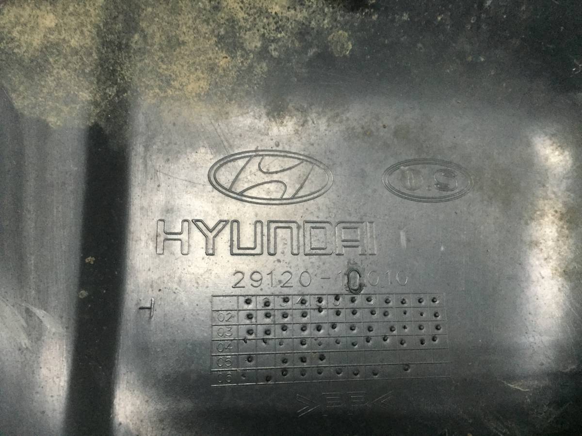 Пыльник двигателя нижний правый Hyundai Getz 2002-2010