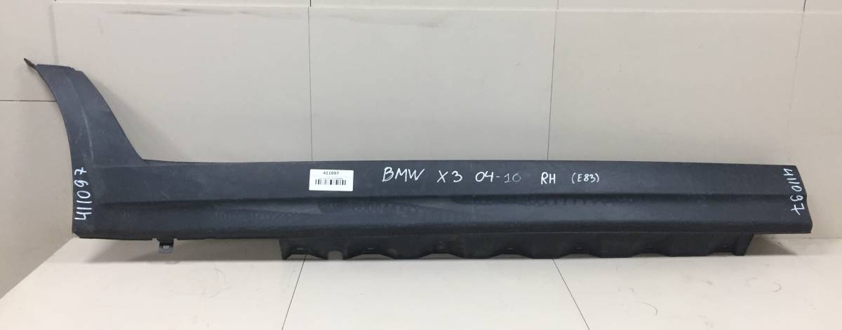 Накладка на порог (наружная) BMW X3 E83 2004-2010