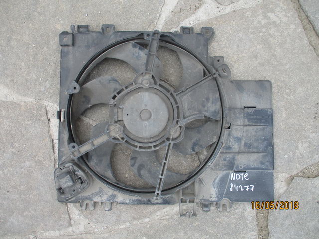 Вентилятор радиатора для Nissan Note (E11) 2006-2013