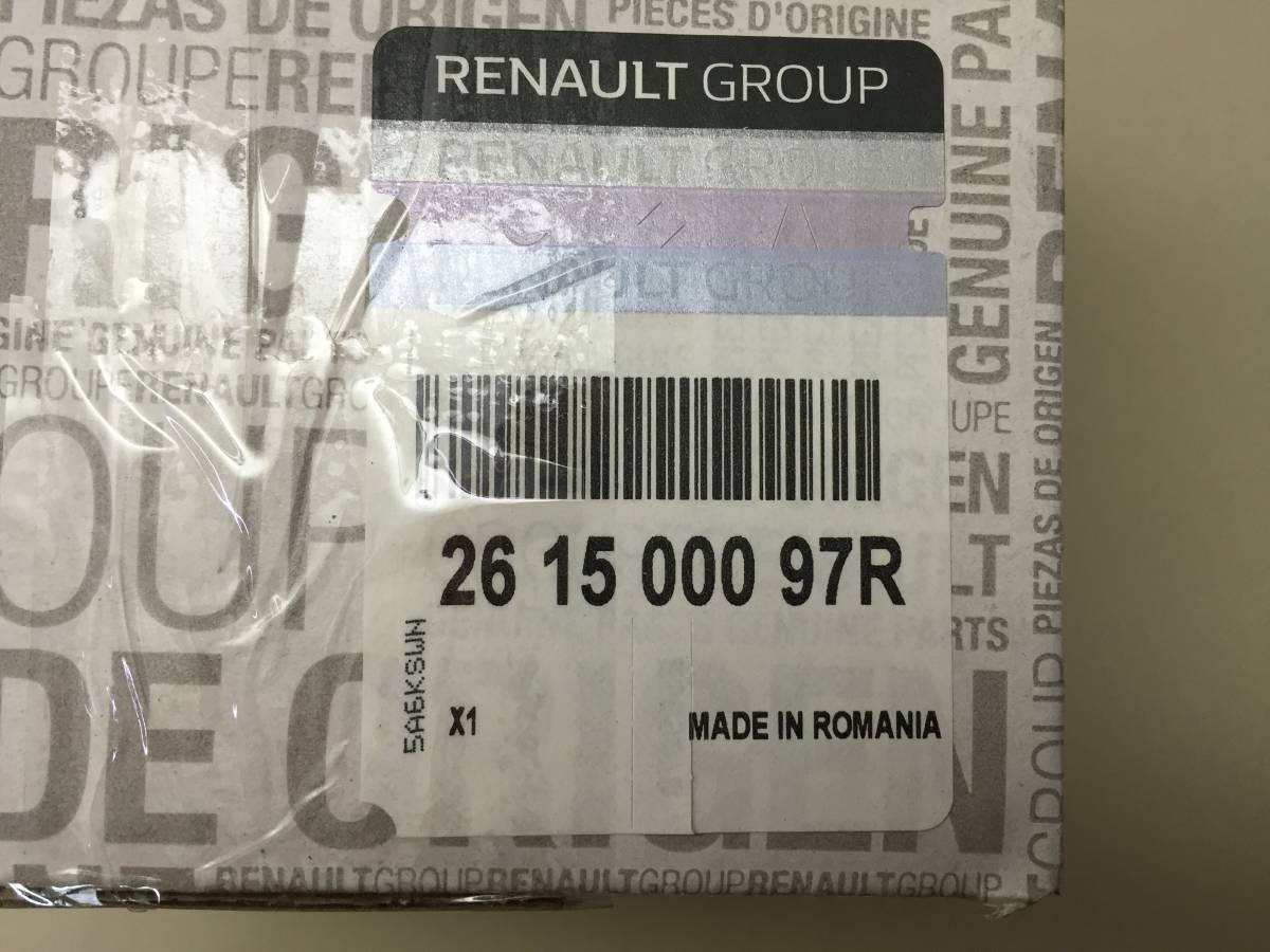 Фара противотуманная Renault Duster 2012>