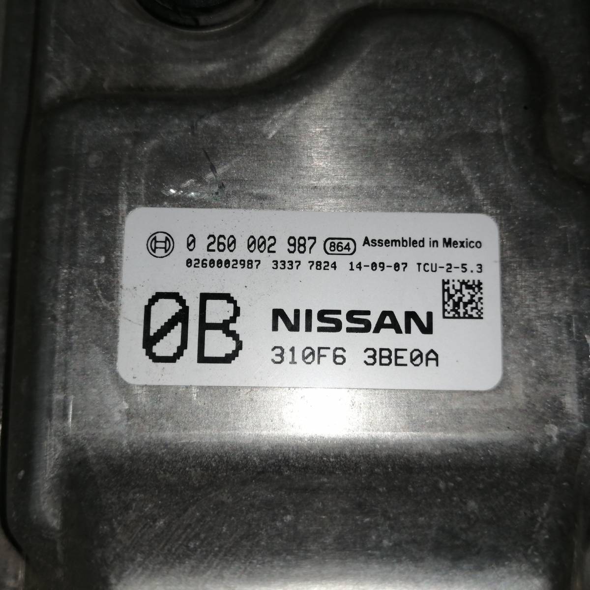 Блок управления АКПП Nissan Sentra (B17) 2013-2017