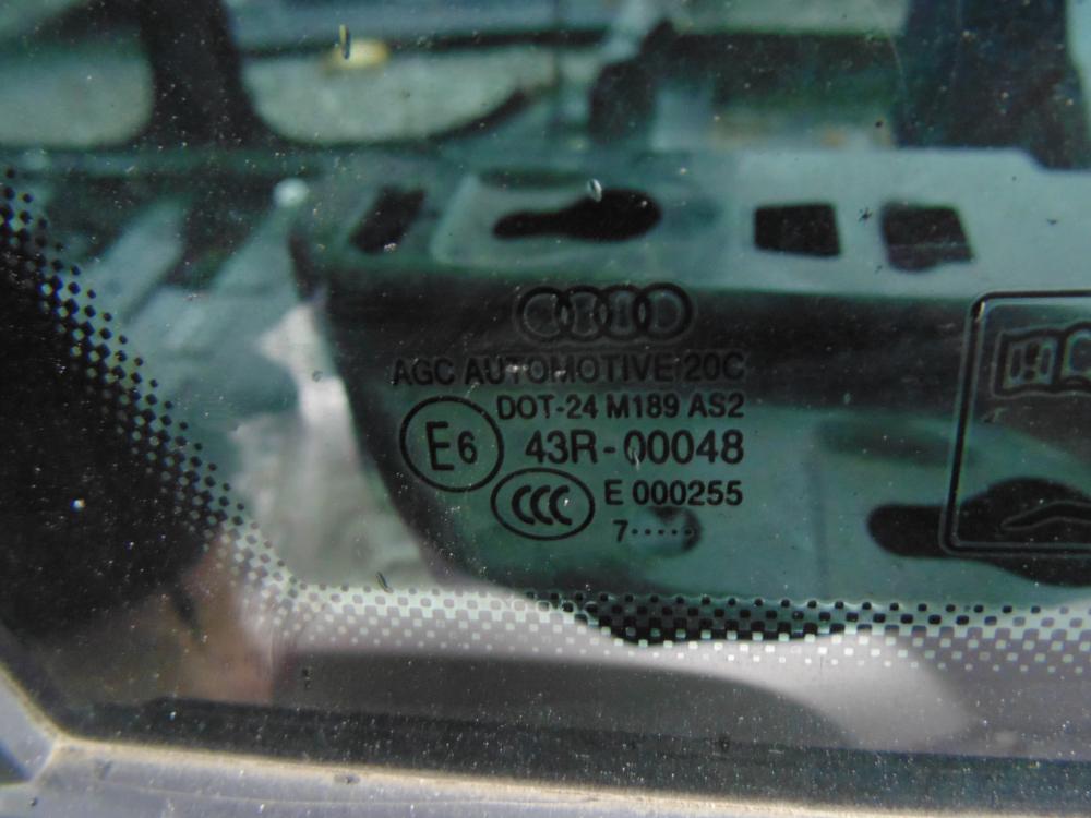 Стекло кузовное глухое левое для Audi A4 (B8) 2007-2015