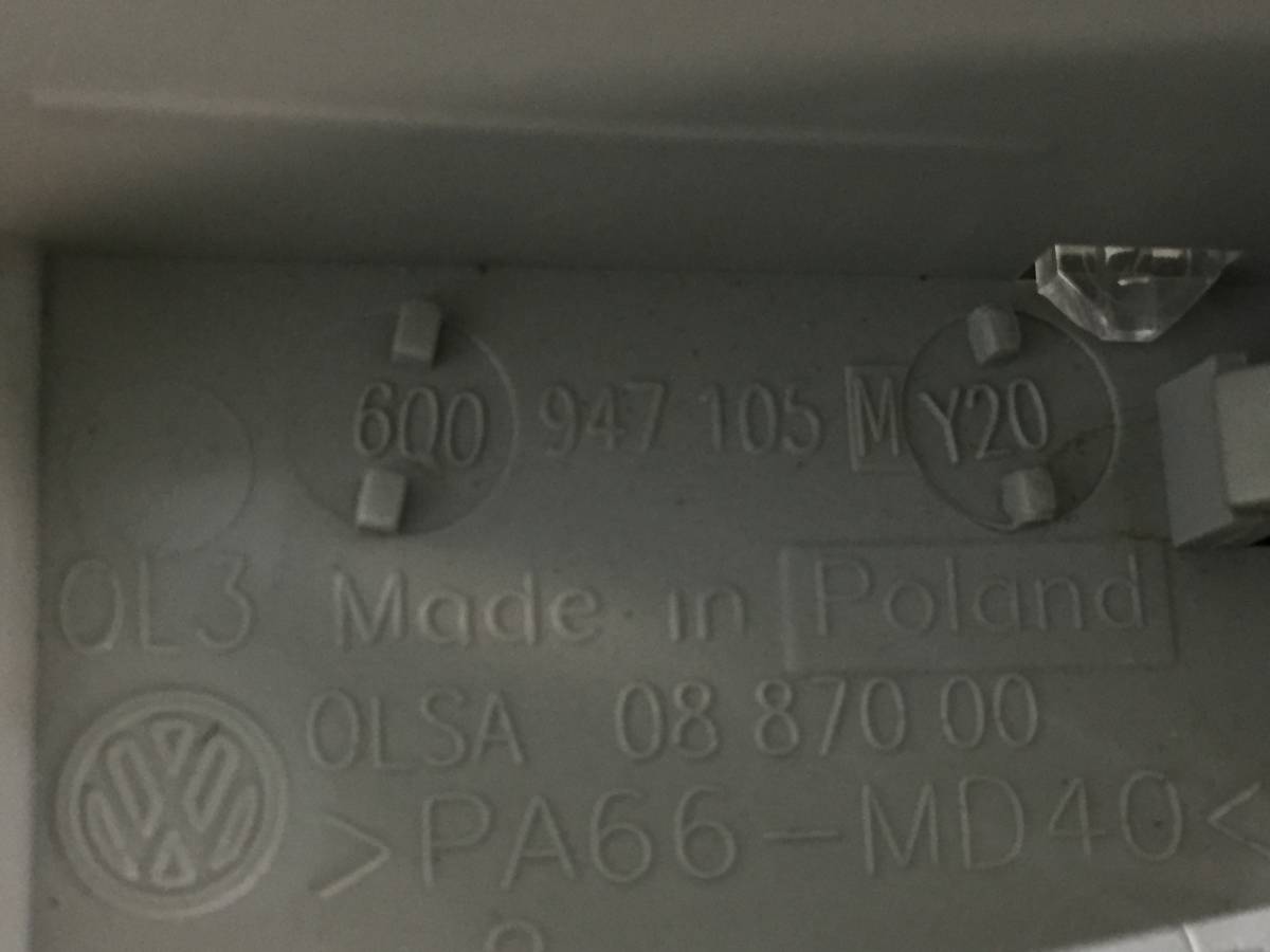 Плафон салонный Volkswagen Polo (Sed RUS) 2011>