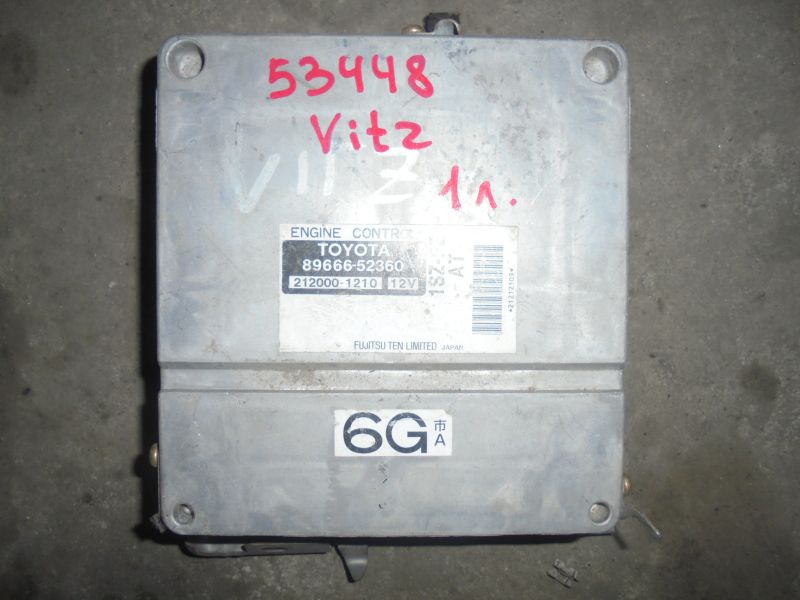 Блок управления двигателем для Toyota Vitz (P10) 1999-2005