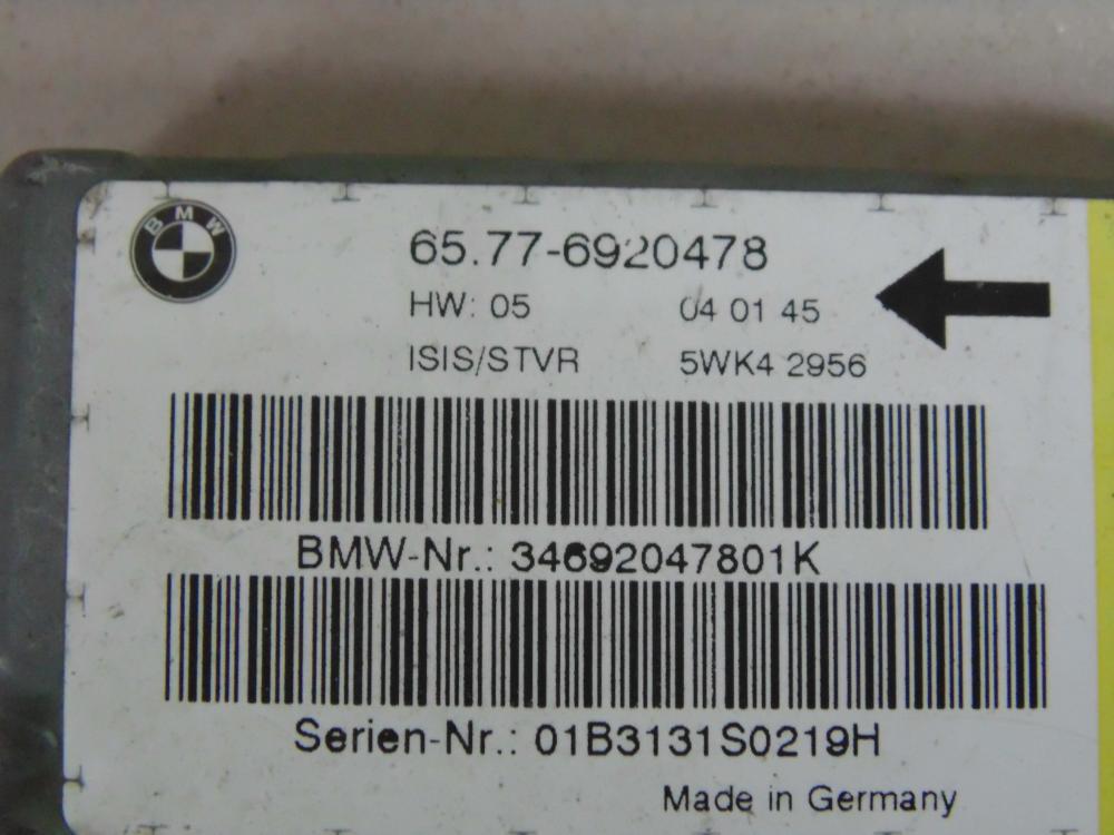 Датчик AIR BAG для BMW 7-series 7-Series E65,E66 2001-2008