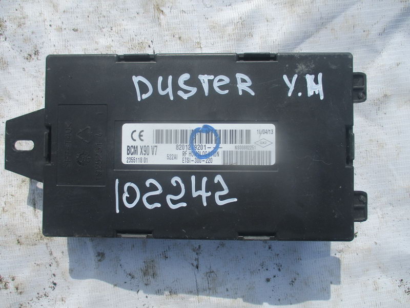 Блок комфорта для Renault Duster 2012>