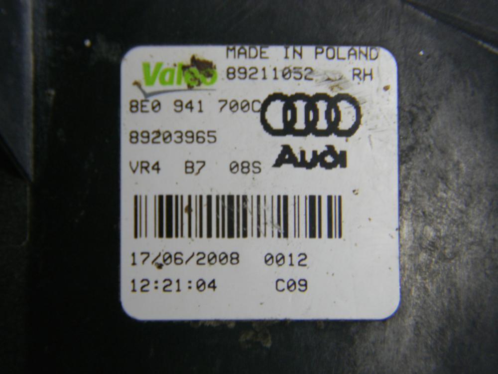 Фара противотуманная правая для Audi A3 (8P) 2004-2013