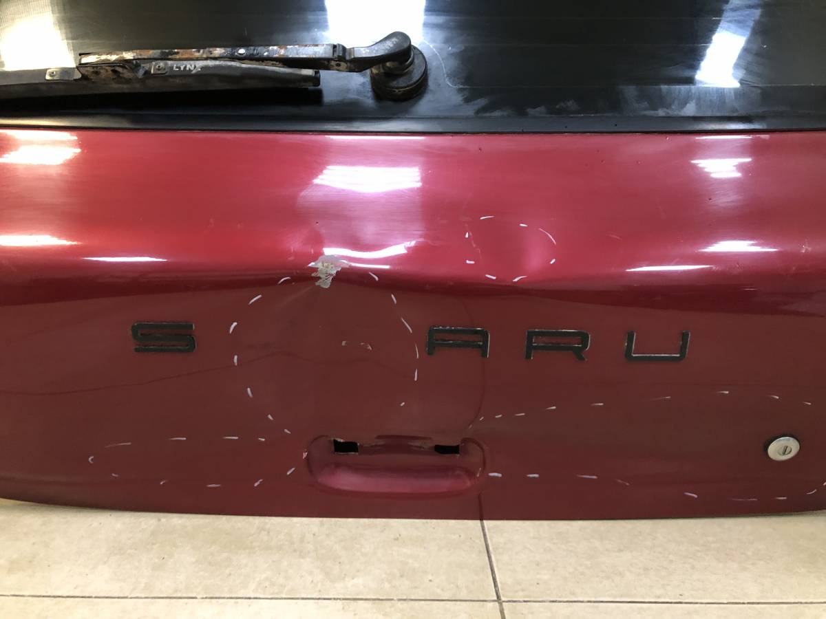 Дверь багажника со стеклом Subaru Impreza (G10) 1996-2000