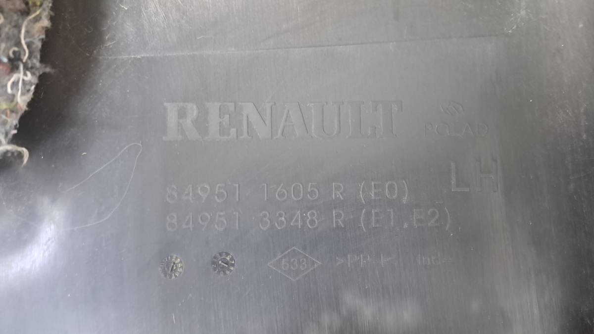 Обшивка багажника Renault Duster 2012>