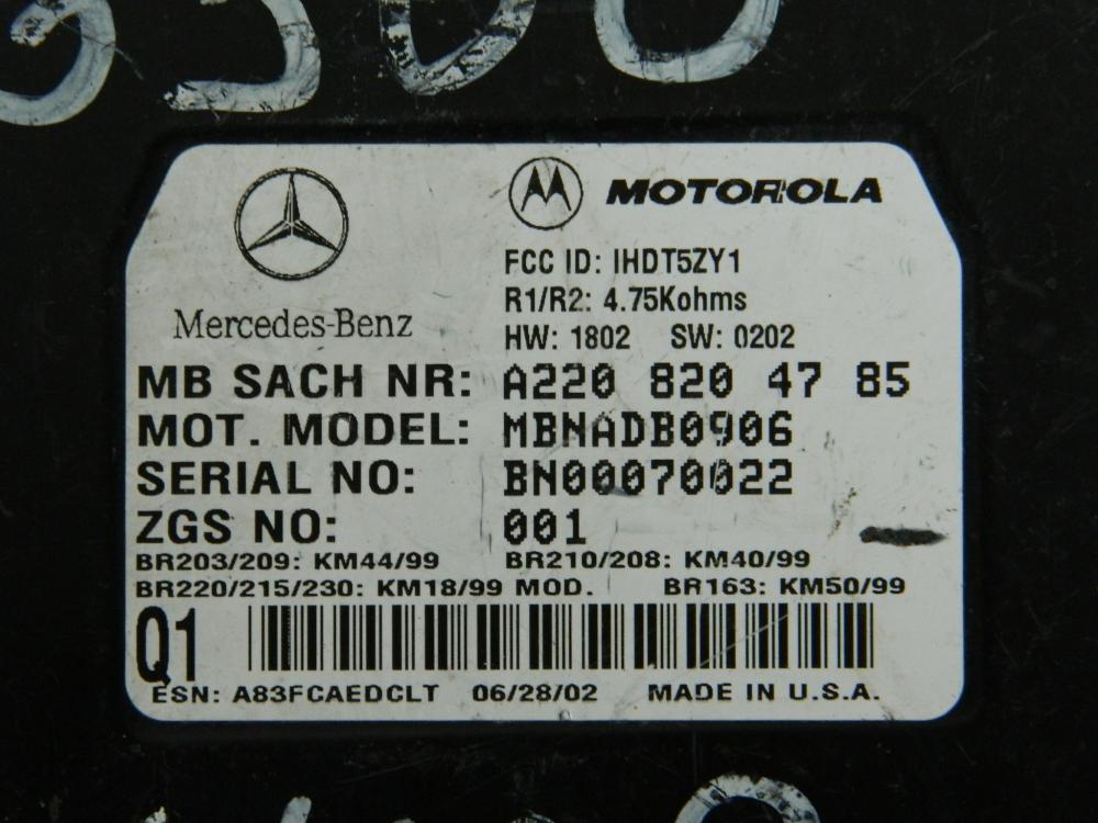 Блок электронный для Mercedes-Benz G-Class (W463) 1989>