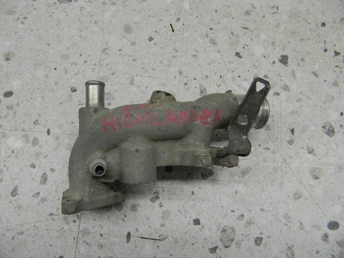 Фланец двигателя системы охлаждения Toyota Highlander (U40) 2007-2013