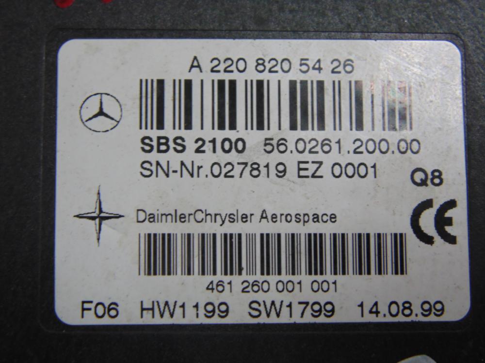 Блок электронный для Mercedes-Benz S-Class (W220) 1998-2005