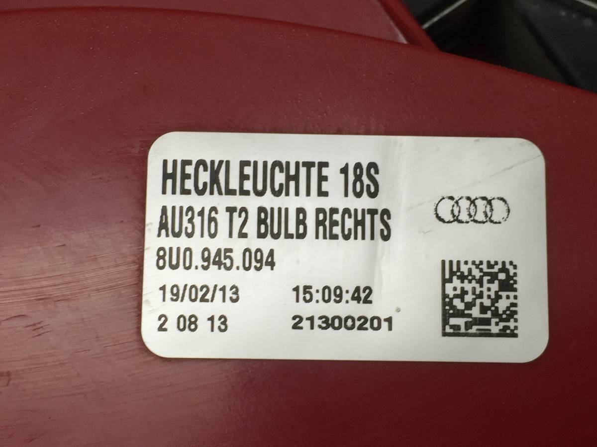 Фонарь задний правый Audi Audi Q3 (8U) 2012>