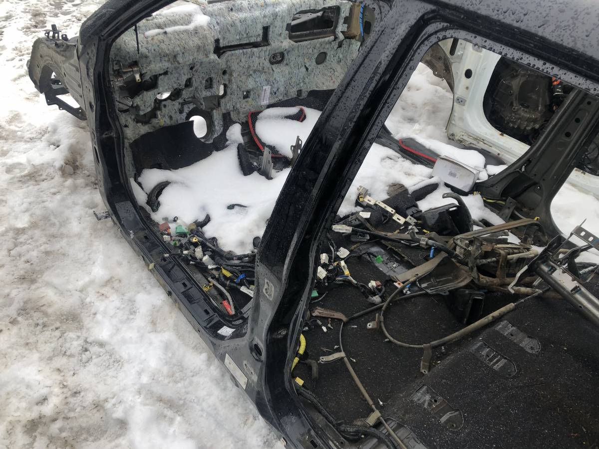 Порог со стойкой левый Honda CR-V 2007-2012