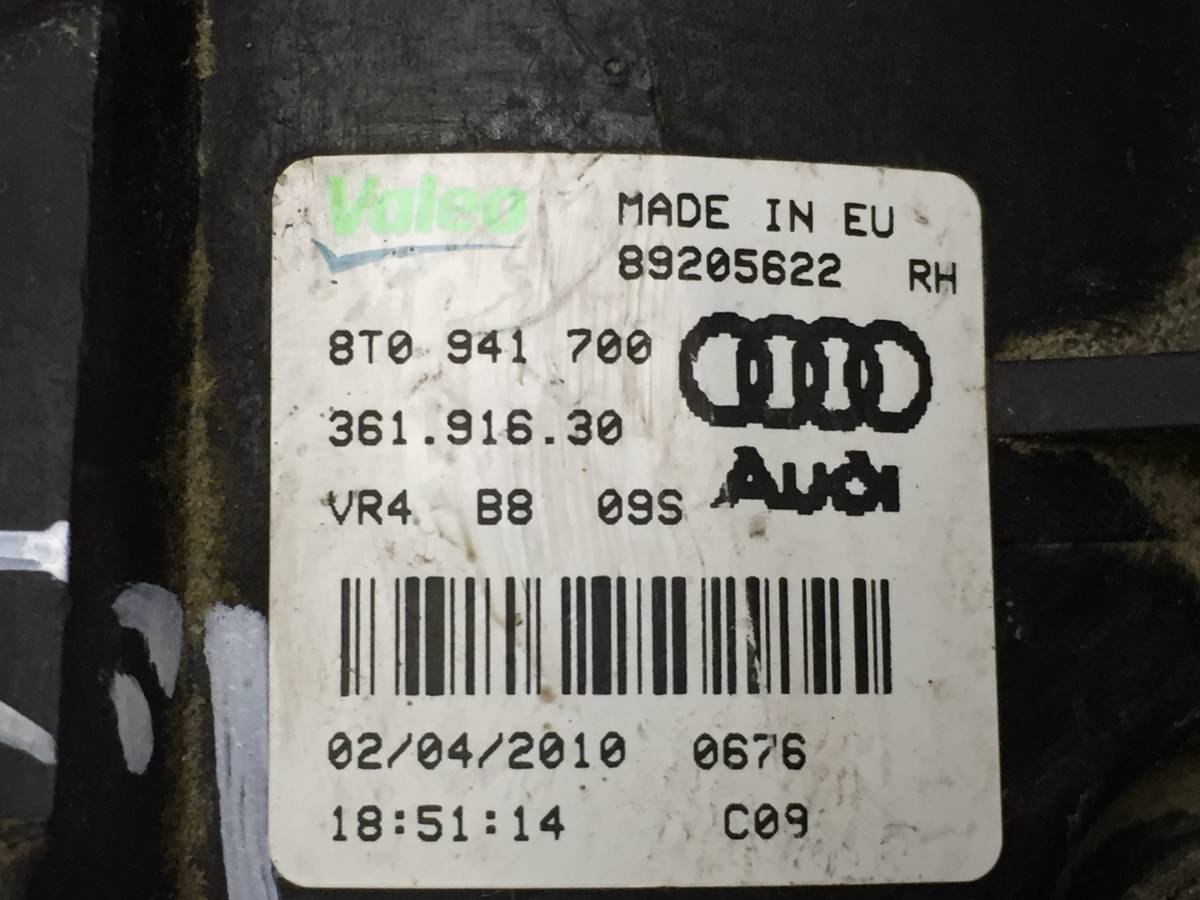Фара противотуманная правая Audi Audi Q3 (8U) 2012>