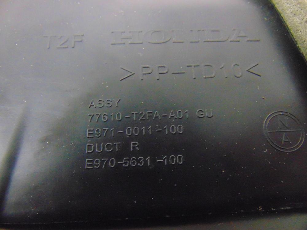Дефлектор воздушный для Honda Accord 9 (CR) 2013-2015