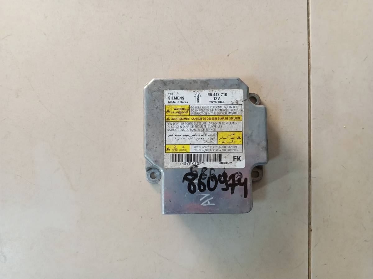 Блок управления AIR BAG Chevrolet Aveo T250 2005-2011