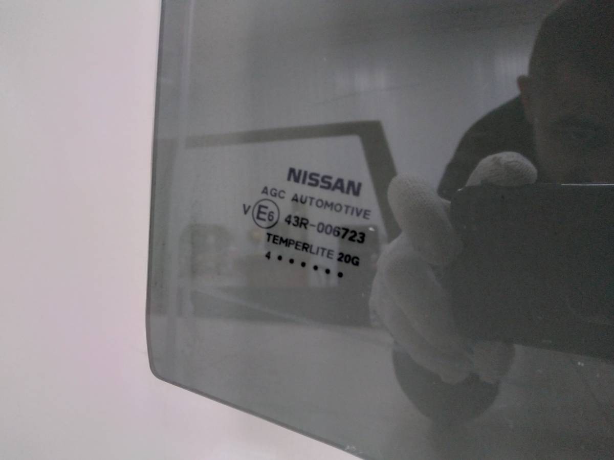 Стекло двери задней правой Nissan X-Trail (T31) 2007-2014