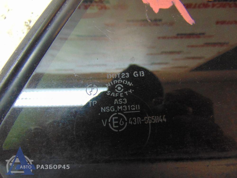 Стекло двери задней правой (форточка) для Mazda Familia (BJ) 1998-2003