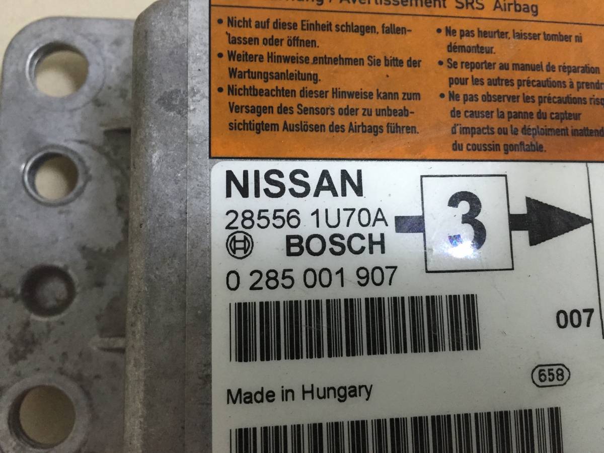 Подушка безопасности (комплект) Nissan Note (E11) 2006-2013