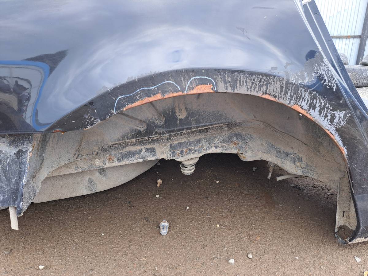Крыло заднее правое Peugeot 407 2004-2010