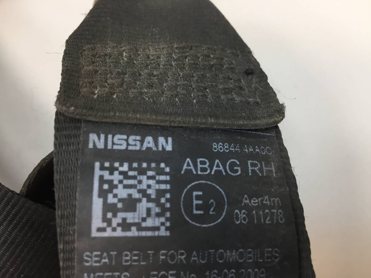 Ремень безопасности Nissan Almera 3 (G11, G15) 2012>