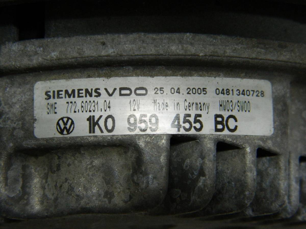 Вентилятор радиатора Audi A3 (8P) 2004-2013