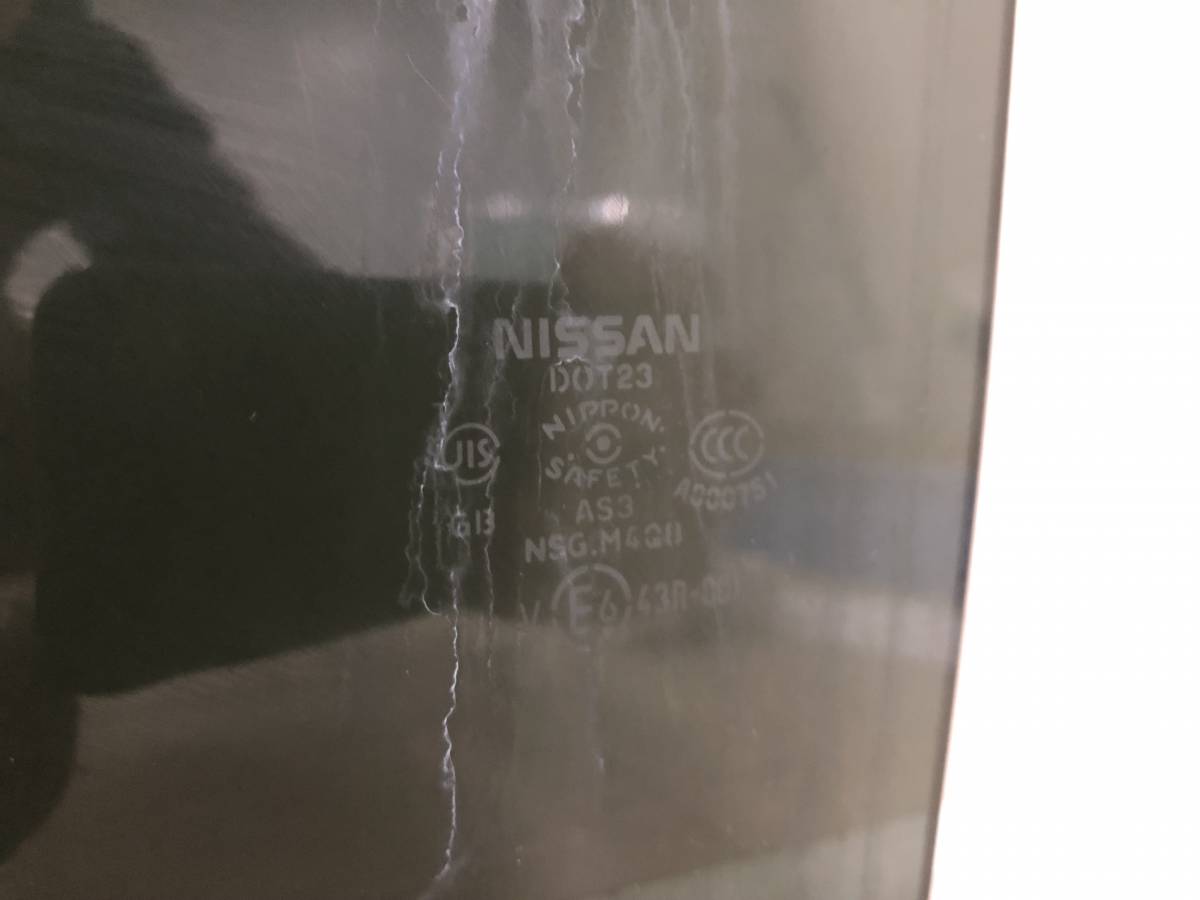 Стекло двери задней левой Nissan Murano (Z51) 2008-2015